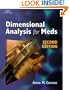 Dimensional Analysis for Meds