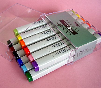 COPIC Set of 12 Original Markers