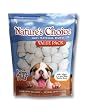 Loving Pets Nature's Choice 100-Percent Natural Rawhide White Knotted Bones Dog Treat, 4-5 Inches, 15/Pack