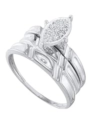 0.04CT DIAMOND FASHION TRIO SET