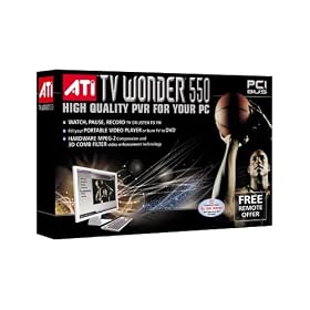 AMD ATI TV Wonder 550 PCI Video Card w PVR Capabilities by ATI