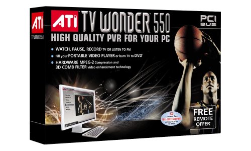 AMD ATI TV Wonder 550 PCI Video Card w/PVR Capabilities