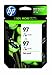Original HP 97 Tri-color Ink Cartridge (2-Pack) in Retail Packaging
