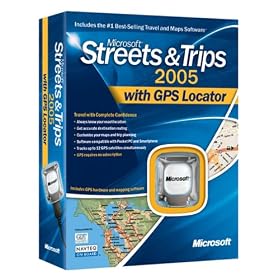Microsoft Streets and Trips 2005 GPS [Old Version]