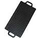 Cajun Cookware 17 Inch Seasoned Cast Iron Rectangular Reversible Griddle