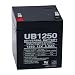UPG D5741 Sealed Lead Acid Battery SLA 12V 5AH [Electronics]