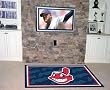 Cleveland Indians Rug 4x6 4'x6' Floor Mat (Rug) - Cleveland Indians MLB Baseball
