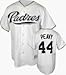 Jake Peavy #44 San Diego Padres Replica MLB Baseball Jersey (Home - White)