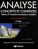 Analyse, concepts et contextes : Volume 2, Fonctions de plusieurs variables