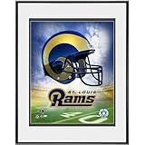 Photo File St. Louis Rams Helmet Logo 8x10 Framed Photo