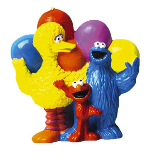 Elmo Loves You - Party Supplies - Scultped Candle - Buy Elmo Loves You - Party Supplies - Scultped Candle - Purchase Elmo Loves You - Party Supplies - Scultped Candle (American Greetings, Toys & Games,Categories,Party Supplies,Cake Supplies)