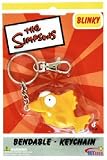 kids and infants educational toys item: The Simpsons Blinky Bendable Keychain