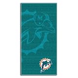 Miami Dolphins Fiber Reactive Beach Towel