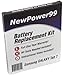 NewPower99 Battery Replacement Kit for Samsung GALAXY Tab 7 with Video Installation DVD, Installation Tools, and Extended Life Battery
