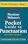 Merriam Webster's Pocket Guide to Punctuation (Pocket Reference Library)