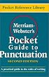 Merriam-Webster's Pocket Guide to Punctuation (Pocket reference library)