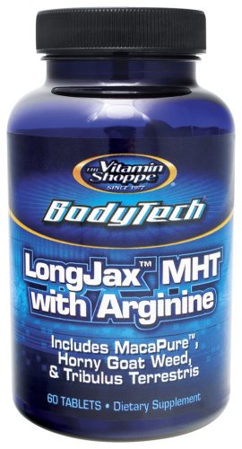 HealthPersonalCare: BodyTech   Longjax Mht With Arginine, 60 tablets
