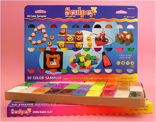 Alvin & Co. S3301 SCULPEY CLAY SAMPLER SET/30