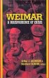 Weimar: A Jurisprudence of Crisis
