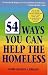 Book 54 Ways You Can Help the Homeless