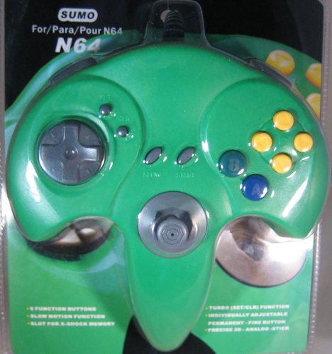 Nintendo 64 Controller (Green Color)