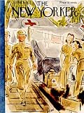 Cover print by Leonard Dove, Published in The New Yorker on 7/28/1945