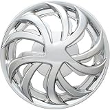 Drive Accessories KTS12-14C 14-Inch Plastic Spinner Wheel Cover, Chrome