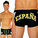 Andrew Christian Espana (Spain) Logo Square Cut Swimsuit Swimwear