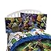 Nickelodeon Teenage Mutant Ninja Turtles Stars Cotton Polyester Blend Full 4 Piece Sheet Set