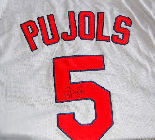 Albert Pujols St. Louis Cardinals Autographed / Signed Baseball Jersey