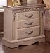 Palace Whitewash Nightstand By Sandberg Furniture