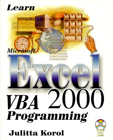 Image of: Learn Microsoft Excel 2000 VBA Programming