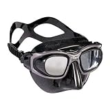 Cressi Minima Scuba Diving Mask (Black/Black)