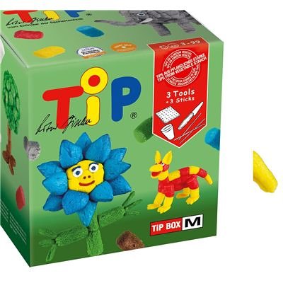 Childrens Toyshop  Spielwaren : Fisher Tip 49111 -TiP Box M, Bastelset mit 170 TiPs