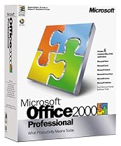 Microsoft Office 2000 Professional [OLD VERSION]