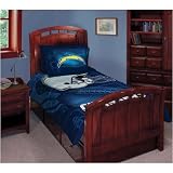 San Diego Chargers NFL Style Twin/Full 72x86 Comforter Set - NFL Football