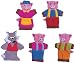 Toys : Three Little Pigs Finger Puppet Set