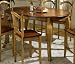 Kitchen & Housewares : Calais Oval Counter Height Butterfly Leg Table