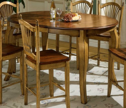Childrens Toyshop  Kitchen & Housewares : Calais Oval Counter Height Butterfly Leg Table