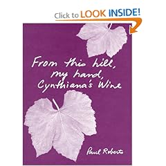 From This Hill, My Hand, Cynthiana's Wine