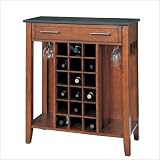 Bradley Solid Wood Wine Cabinet