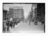 Newswire Photo (L): 5th Ave. at 42nd St.