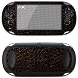 atFoliX Designfolie "FX-Everglade-Brown" f�r Sony PlayStation Vitavon "Designfolien@FoliX"
