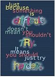 Poster Just Because Something Is