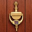New York Giants Memory Company Brass Door Knocker NFL Football Fan Shop Sports Team Merchandise