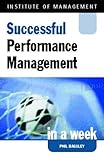 Successful performance management in a week