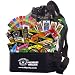 Buffalo Bills 50-Piece Sampler Backpack Gift Cooler (filled with 50 assorted packs of Buffalo Bills jerky and sticks)