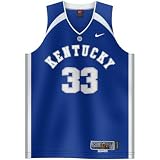 Nike Kentucky Wildcats #33 Royal Blue Tackle Twill Basketball Jersey