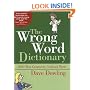 The Wrong Word Dictionary