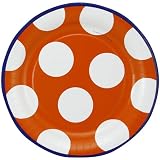 NCAA Florida Gators 8-Pack Polka Dot Dinner Plates